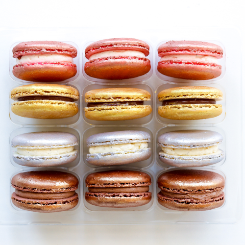 Metallic Collection Macaron Box