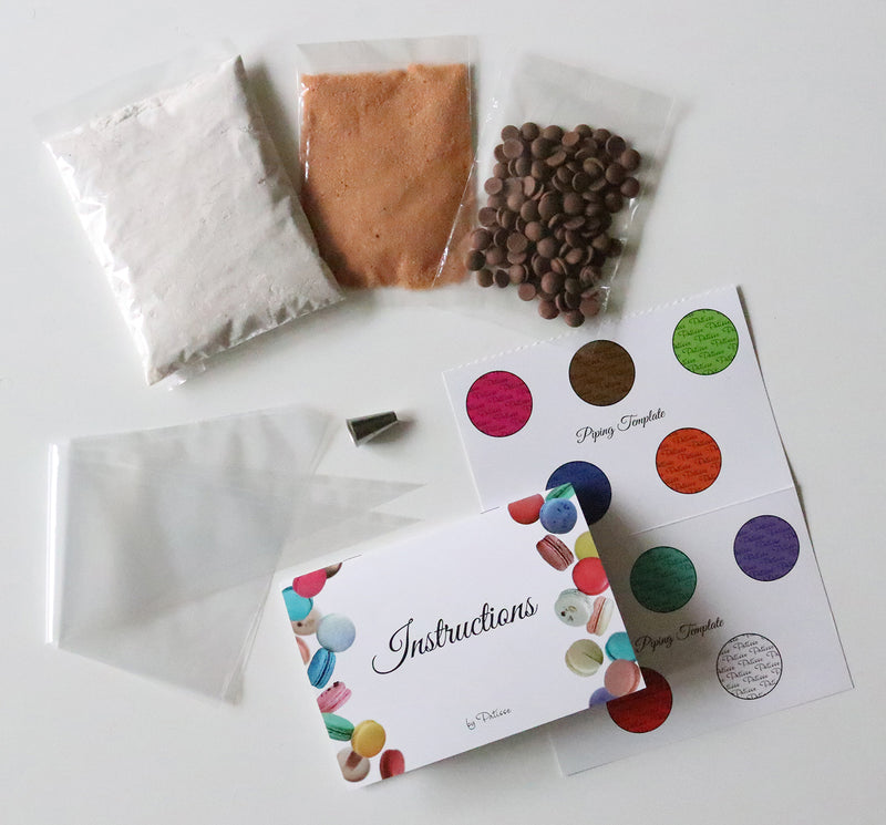 Milk Chocolate Macaron Mix Kit