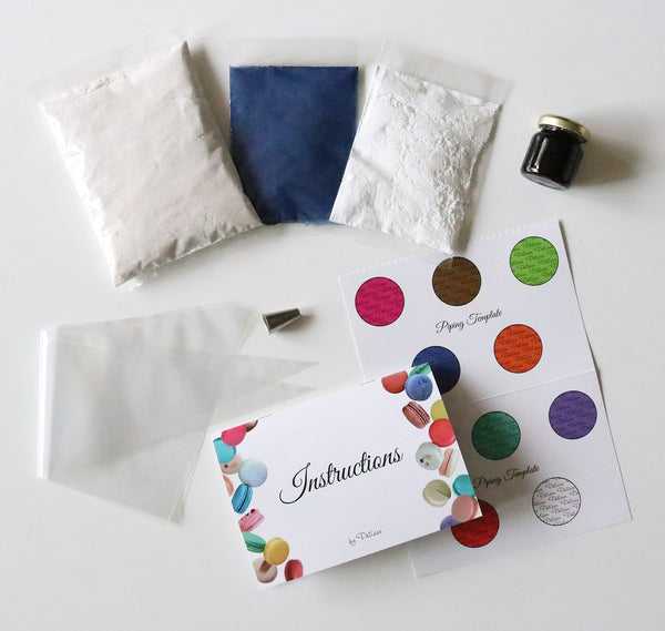 Blueberry Macaron Mix Kit