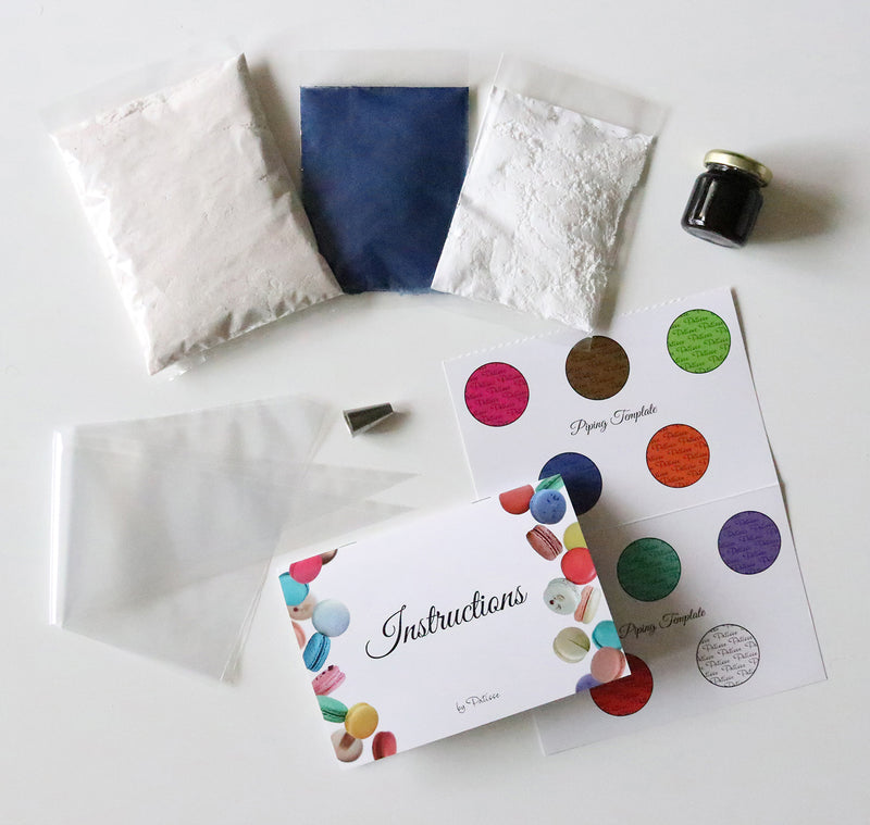 Blueberry Macaron Mix Kit