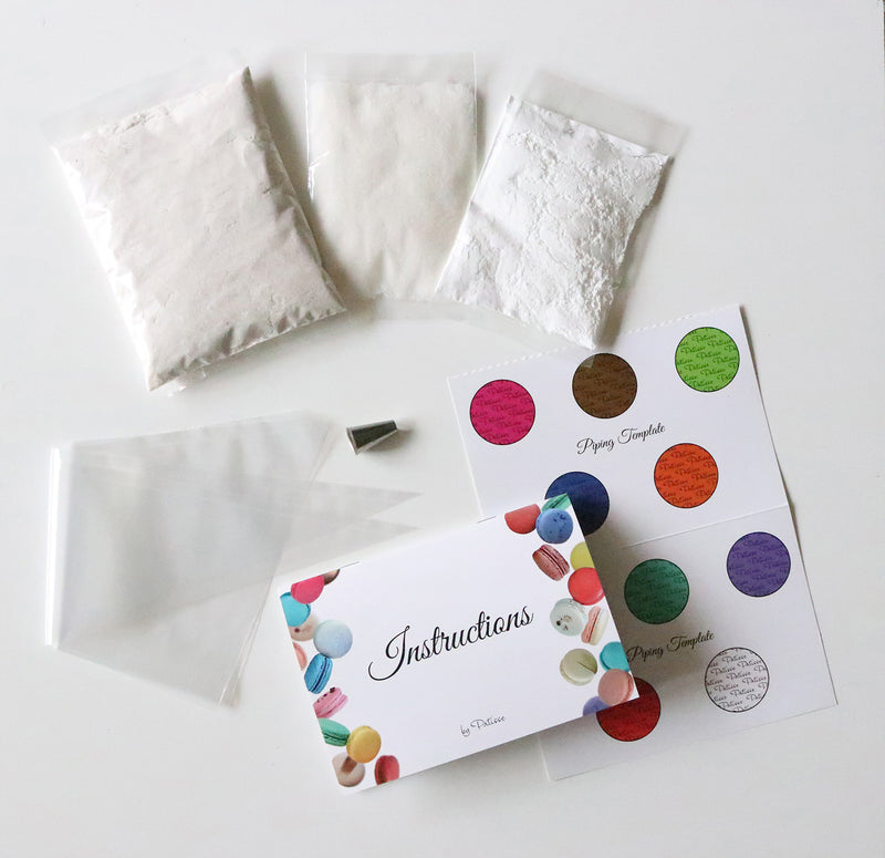 Vanilla Bean Macaron Mix Kit