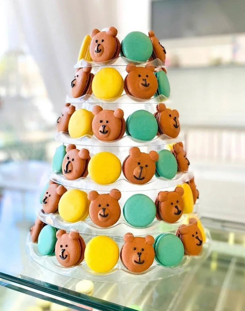 Macaron Face Forward Tower