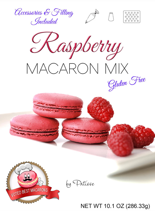 Raspberry Macaron Mix Kit