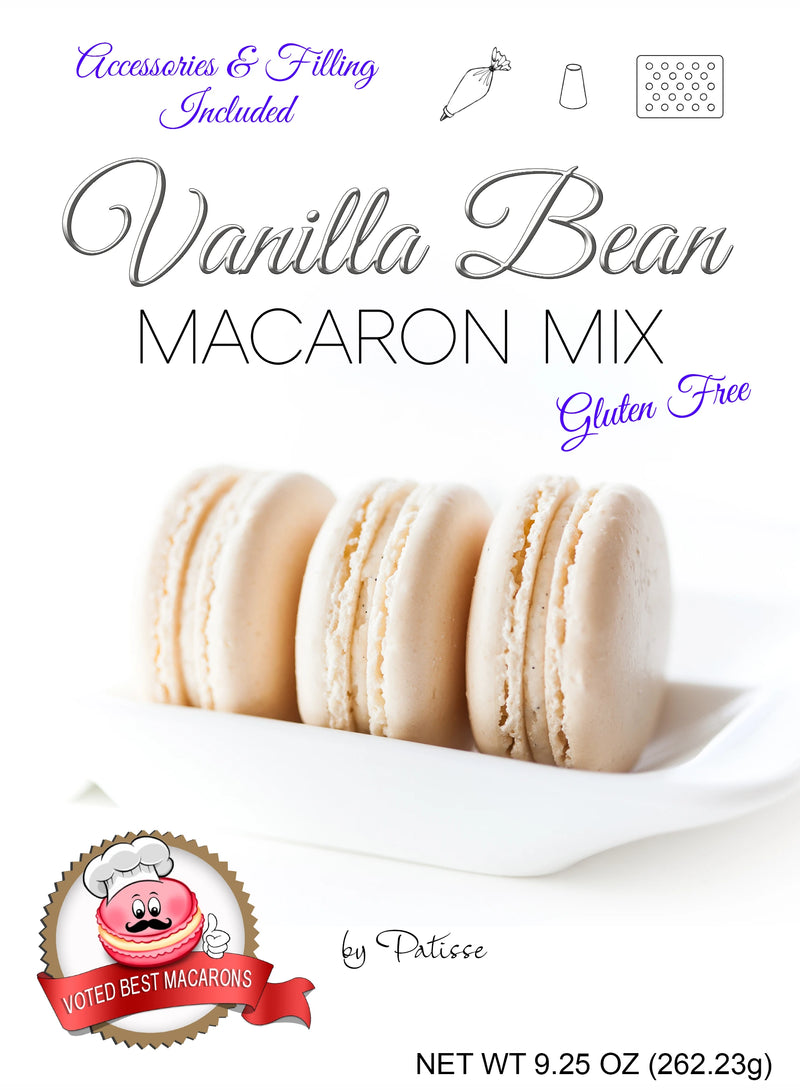Vanilla Bean Macaron Mix Kit
