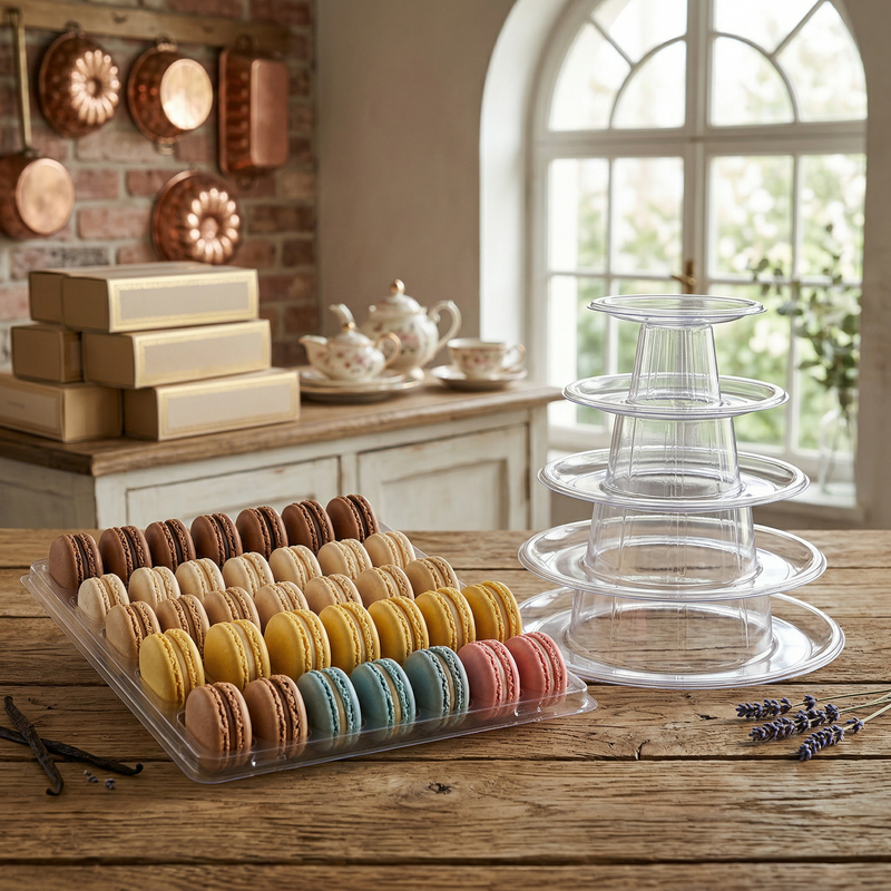 Macaron Face Forward Tower